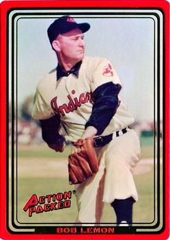 1993 Action Packed All-Star Gallery Series II #113 Bob Lemon Front