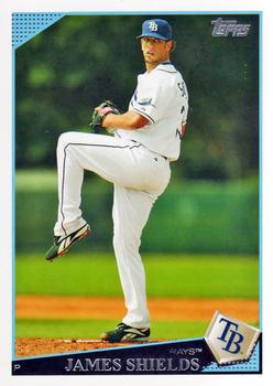 2009 Topps #174 James Shields Front