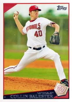 2009 Topps #192 Collin Balester Front