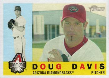 2009 Topps Heritage #49 Doug Davis Front