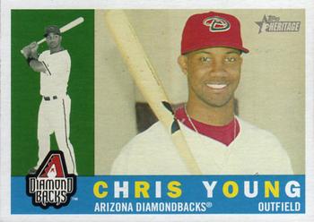 2009 Topps Heritage #52 Chris Young Front
