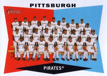 2009 Topps Heritage #183 Pittsburgh Pirates Front