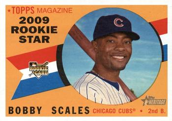 2009 Topps Heritage #520 Bobby Scales Front