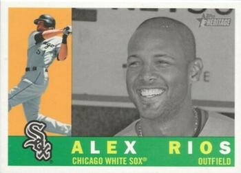 2009 Topps Heritage #569 Alex Rios Front