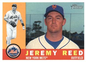 2009 Topps Heritage #600 Jeremy Reed Front