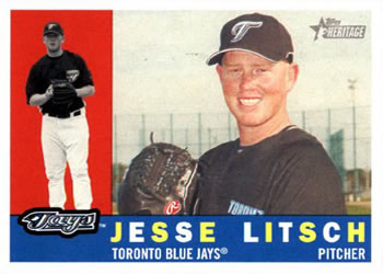 2009 Topps Heritage #66 Jesse Litsch Front