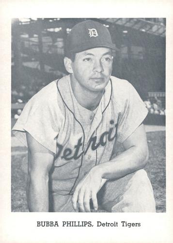 1965 Jay Publishing Detroit Tigers #NNO Bubba Phillips Front