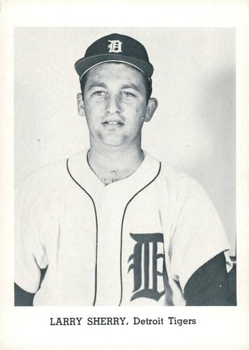 1965 Jay Publishing Detroit Tigers #NNO Larry Sherry Front