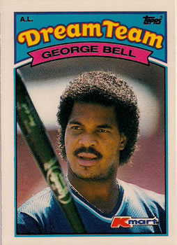 1989 Topps Kmart Dream Team #17 George Bell Front