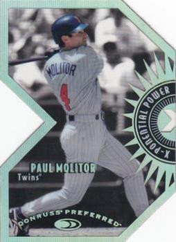 1997 Donruss Preferred - X-Ponential Power #2A Paul Molitor Front