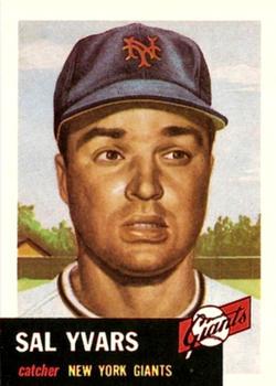1991 Topps Archives 1953 #11 Sal Yvars Front