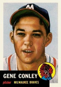1991 Topps Archives 1953 #215 Gene Conley Front