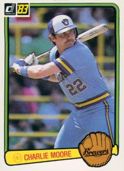 1983 Donruss #206 Charlie Moore Front