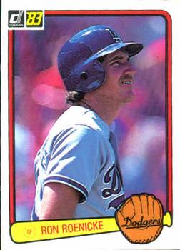 1983 Donruss #327 Ron Roenicke Front