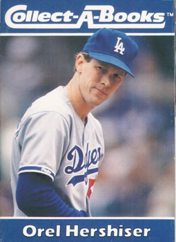 1990 Collect-A-Books #6 Orel Hershiser Front