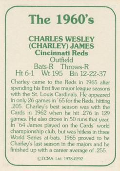 1978 TCMA The 1960's I #0292 Charley James Back