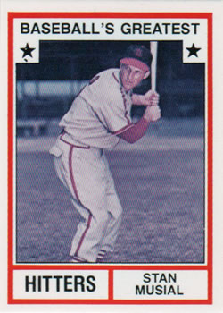 1987 TCMA 1982 Greatest Hitters #2 Stan Musial Front