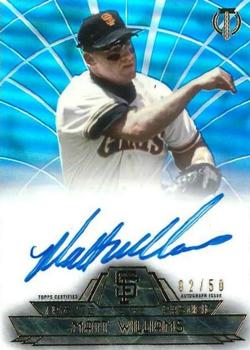 2014 Topps Tribute - Tribute to the Pastime Autographs Blue #TPT-MW Matt Williams Front