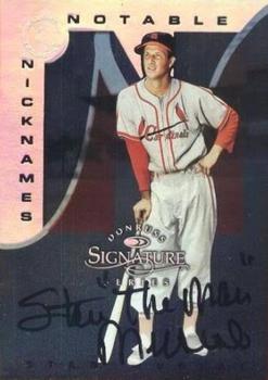 1997 Donruss Signature Series - Notable Nicknames #NNO Stan Musial Front