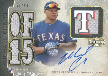 2014 Topps Triple Threads #141 Michael Choice Front
