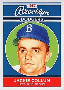 2011 Ronnie Joyner Commemorative 1957 Brooklyn Dodgers #35 Jackie Collum Front