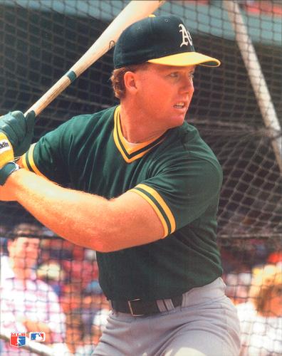 1989 TV Sports Mailbag #98 Mark McGwire Front