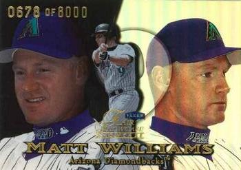 1999 Flair Showcase - Flair Showcase Row 1 (Showcase) #139 Matt Williams Front