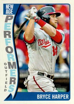 2014 Topps Heritage - New Age Performers #NAP-BH Bryce Harper Front
