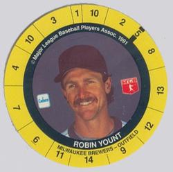 1991 Cadaco Discs #NNO Robin Yount Front