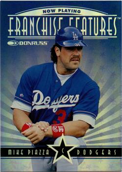 1997 Donruss - Franchise Features #9 Mike Piazza / Mike Sweeney Front