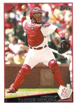2009 Topps St. Louis Cardinals #STL5 Yadier Molina Front