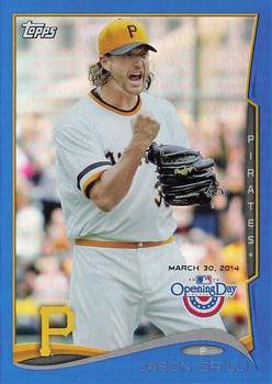 2014 Topps Opening Day - Blue #69 Jason Grilli Front