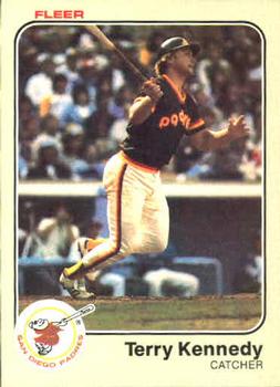1983 Fleer #362 Terry Kennedy Front