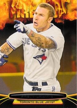 2014 Topps Opening Day - Fired Up #UP-25 Brett Lawrie Front