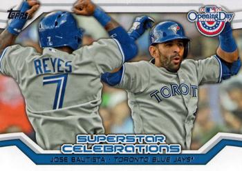2014 Topps Opening Day - Superstar Celebrations #SC-5 Jose Bautista Front