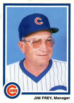 1985 7-Up Chicago Cubs #NNO Jim Frey Front