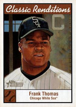 2001 Topps Heritage - Classic Renditions #CR7 Frank Thomas Front