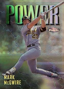1997 Finest - Refractors #305 Mark McGwire Front