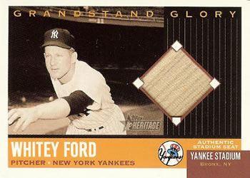 2002 Topps Heritage - Grandstand Glory #GG-WF Whitey Ford Front