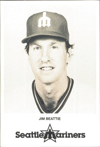 1980 Seattle Mariners Postcards #NNO Jim Beattie Front