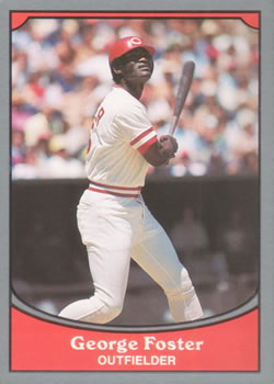 1990 Pacific Legends #72 George Foster Front
