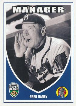 2002 Topps Super Teams #29 Fred Haney Front