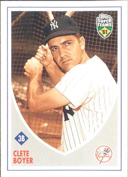 2002 Topps Super Teams #62 Clete Boyer Front