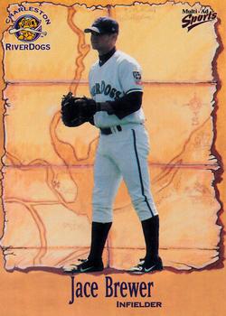 2001 Multi-Ad Charleston RiverDogs #6 Jace Brewer Front