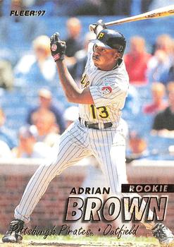 1997 Fleer #759 Adrian Brown Front