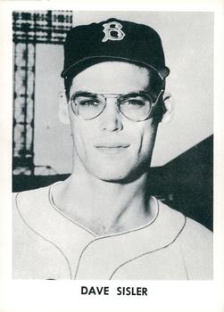 1957 Jay Publishing Boston Red Sox 5x7 #NNO Dave Sisler Front
