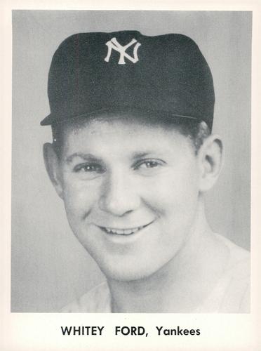 1957 Jay Publishing New York Yankees 5x7 #NNO Whitey Ford Front