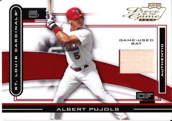 2003 Playoff Piece of the Game #POG-5 Albert Pujols Front