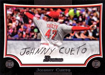 2009 Bowman #112 Johnny Cueto Front