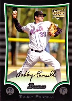 2009 Bowman #211 Bobby Parnell Front